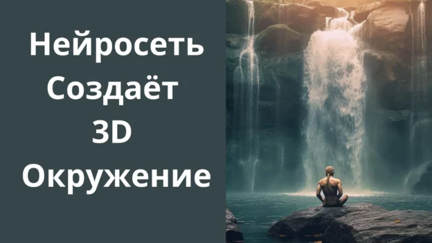 Нейросеть 3d окружение создаёт по тексту